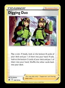 Pokemon Crown Zenith DIGGING DUO 126/159 - Picture 1 of 1