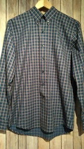 Cutter & Buck Men's Size Small Plaid Button Down Long Sleeve Shirt - Picture 1 of 6