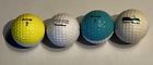 Vintage Ping Eye Golf Balls Lot Of 4 Color Promo Standard Register Pima Moon