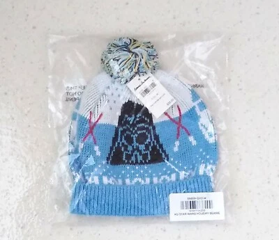 Hanna Andersson Star Wars™ Suéter Tejido Gorra Gorro Darth Vader Mediano Nuevo con Etiquetas Foto 1 de 4