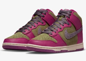 Zapatillas Nike Dunk High Dynamic Berry 39 US 8 FB1273-500 WMNS violeta rosa - Imagen 1 de 8