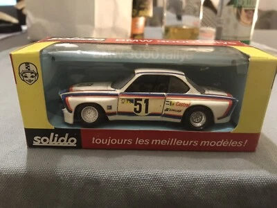 Solido N 25 BMW 3000 Rallye Scala 1:43 Nuova In Box - Immagine 1 di 4
