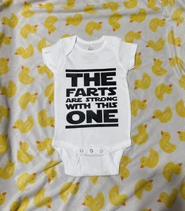 The Farts are Strong with this One baby body suit - Picture 1 of 3