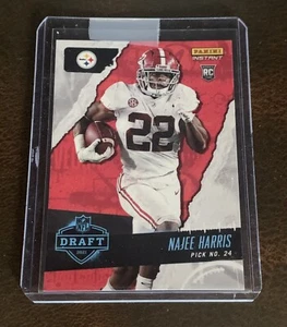 2021 PANINI INSTANT NFL DRAFT #15 NAJEE HARRIS -PICK NO. 24 PITTSBURGH STEELERS - Picture 1 of 2