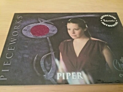 Charmed Conversations Pieceworks Holly Marie Combs Costume card as Piper PWCC2 - Image 1 of 2