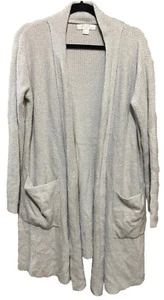 Barefoot Dreams Resort Strickjacke Damen Gr. S/M kuschelig schick leicht Kapuze creme - Bild 1 von 4