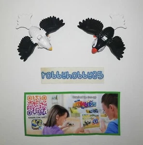 SERIE COMPLETA UCCELLI (VU199 - VU200) + 2 BPZ KINDER SORPRESA ITALIA 2021/2022  - Imagen 1 de 1