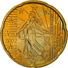 [#382150] France, 20 Euro Cent, 2002, Paris, Ms, Brass, Gadoury:5., Km:1286