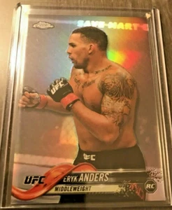 2018 Topps Chrome UFC Refractor #7 Eryk Anders RC - Bild 1 von 2