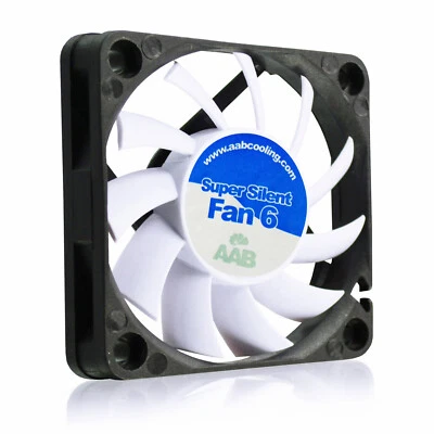 AABCOOLING SUPER SILENT FAN 6 - LEISE und Effizient 60mm GEHÄUSE LÜFTER 17,3 dB