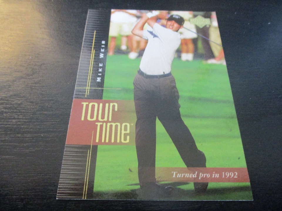 MIKE WEIR (golfer) 2001 UPPER DECK TOUR TIME ROOKIE card #192 nr/mint condition - Image 1 of 1