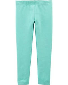 Kid Girls' Solid Color Full Length Leggings   Size 4-14 - Picture 1 of 6