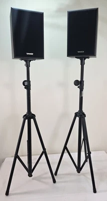Juego de dos altavoces Tannoy modelo PBM 6.5 II con soportes en el escenario  Foto 1 de 4
