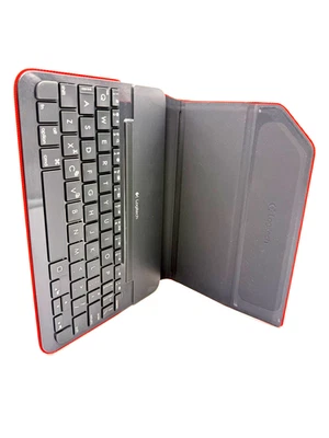 Logitech Y-R0048 Bluetooth Keyboard Case for iPad Mini - Red/Black - NWOB - Image 1 of 4