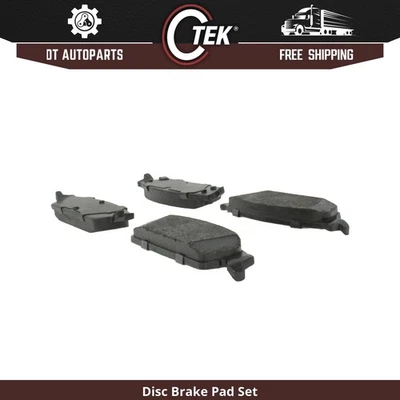 Para Cadillac Escalade 2007-2014 | Pastillas de freno de disco traseras centradas | Semimetálicas Foto 1 de 3