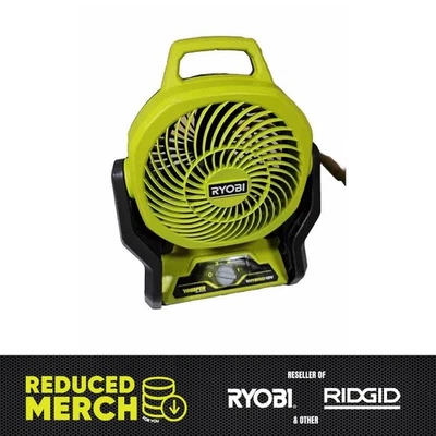 Ryobi PCL811 - Ventilador Portátil Híbrido 18 Voltios SERIE WHISPER 7-1/2" (Solo Herramienta P-5 Foto 1 de 4