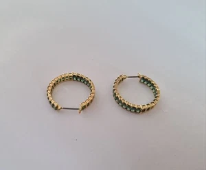 Swarovski Hoop Earrings - Picture 1 of 2