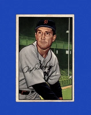 Bowman Set-Break 1952 #3 Fred Hutchinson en muy buen estado-en muy buen estado *GMCARDS* Foto 1 de 2