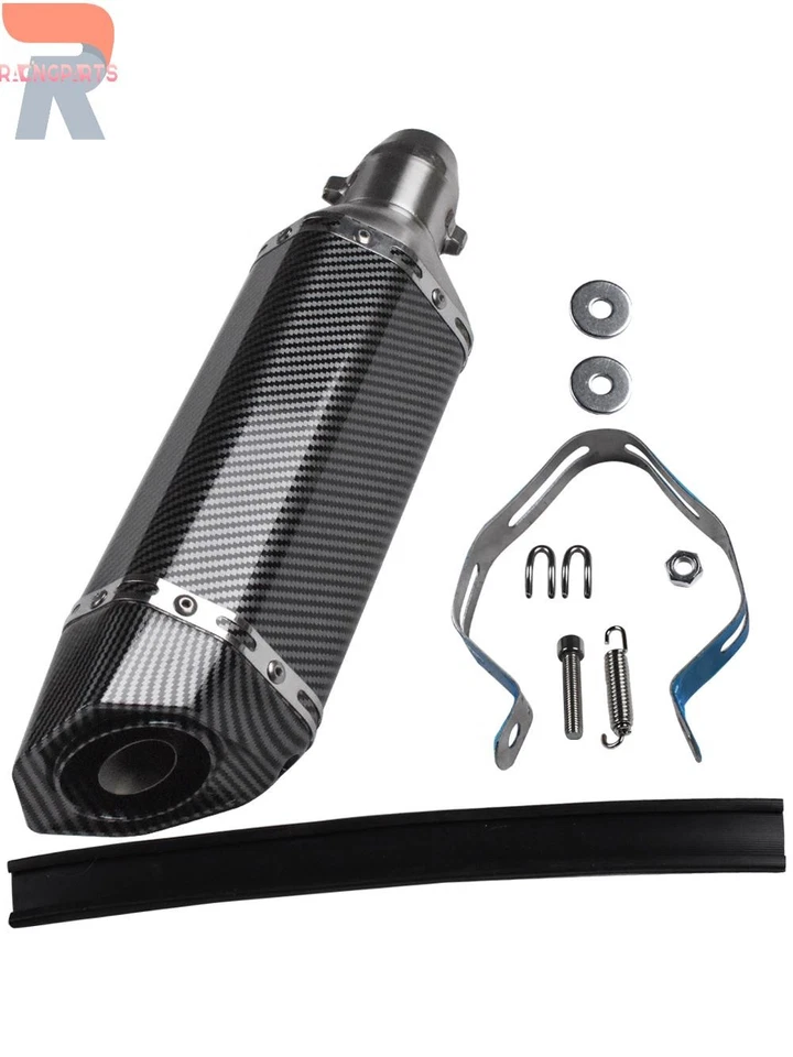 Выхлопная труба из нержавеющей стали 2 дюйма универсальный глушитель с убийцей DB подходит для грязевых велосипедов квадроциклов - Изображение 1 из 4