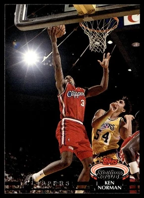 1992-93 Stadium Club Ken Norman Los Angeles Clippers #48 - Image 1 of 2