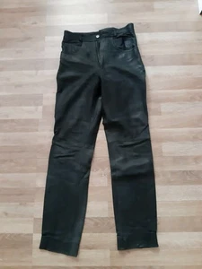 Linus Lederhose, Biker, Freizeit Gr. 38 Schwarz - Bild 1 von 3