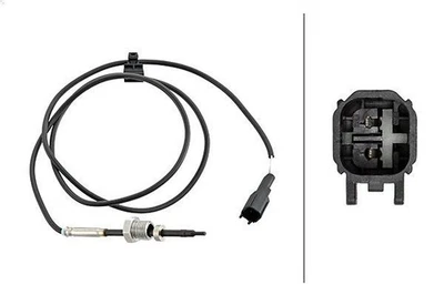 Sensore, temperatura gas di scarico HELLA per TRANSIT Furgone (FA_ _) 2.2 2011- - Immagine 1 di 4