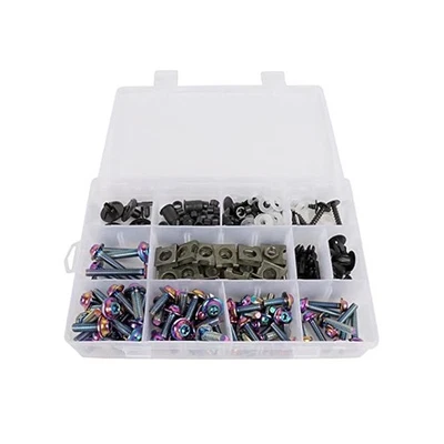 For 210 PCS Stainless Steel Bolt Kit, Includes Allen Wrenches for Suzuki Foto 1 de 4