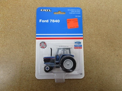 Ford New Holland 7840 tractor ERTL 1/64 diecast farm toy B14 Z - Image 1 of 4