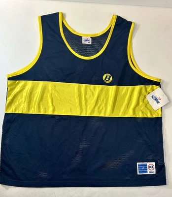 全新带标签 Y2K 复古自行车设备 运动装备 篮球球衣 尺寸 XL 全新 — 第 1/4 张图片