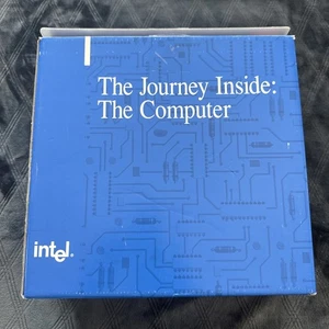 Intel Journey Inside: The Computer Chip Kit  w/ Uncut Silicon Wafer 1990’s - Picture 1 of 17