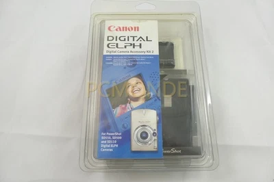 Canon Digital Elph Camera Accessory Kit 2 for SD10 SD100 SD110 SD550 SD500 - Image 1 of 2