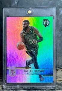 Jaylen Brown RARE RAINBOW HOLO FOIL REFRACTOR INVESTMENT CARD MINT 🔥 WITH CASE! - Picture 1 of 13