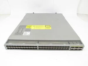 Cisco N9K-C9372PX 6-Port QSFP 48 Port 10Gbps Rack Mountable Dual AC Power Switch - Picture 1 of 11