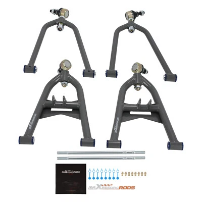 Fully Adjustable A-Arms +2+0 for Honda TRX 400EX Trx400 1999-2004 Sportrax 400 - Image 1 of 4