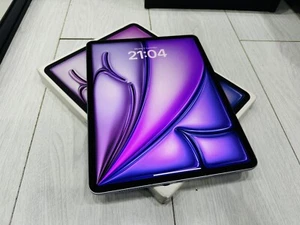 Apple iPad Air 13" 2024 M2 - 128GB WiFi & Cellular 5G - Unlocked - Purple - Picture 1 of 6