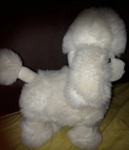 CB/Peluche doudou chien caniche blanc Geoffrey Inc WESTCLIFF H35cm (côté tete)  - Imagen 1 de 4