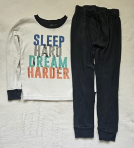 Carter’s Boys Pajama Set – Size 5T – “Sleep Hard Dream Harder” – Long Sleeve... - Picture 1 of 6