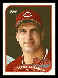 1989 Topps Rob Dibble RC Rookie Cincinnati Reds #264 NM-MINT - Picture 1 of 2