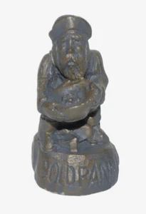 Vintage Gold Panner Figurine Gray 3" Tall Alaska - Picture 1 of 7