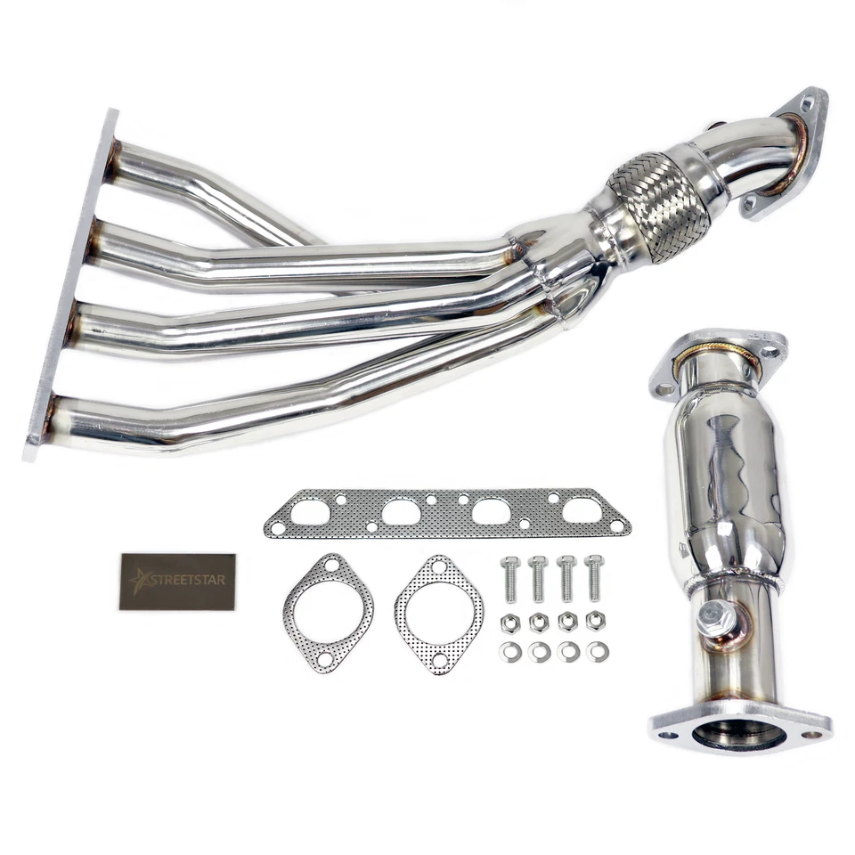 Colector de Acero Inoxidable para Mini Cooper COOPER S R50 R52 R53 1,6 Escape - Imagen 1 de 4