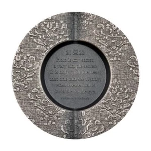 Islas Cook 2022 $5 1 oz Plata Corazón Secreto Acabado Antiguo Sin Circular - Imagen 1 de 4