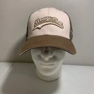 Cappello berretto Mossy Oak marrone marrone marrone marrone e mimetico regolabile nuovo senza etichette - Foto 1 di 9