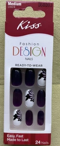 Kiss Fashion Design Nails Ready to Wear-Chrome 24 Nails. Easy,Fast Ready To Last - Picture 1 of 5