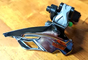 Shimano Deore XT M-773 clamp on front derailleur NEW - Picture 1 of 10
