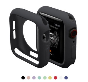 For Apple Watch Series 4 3 2 1 Bumper Silicone Protector Case Cover 38/42/44mm