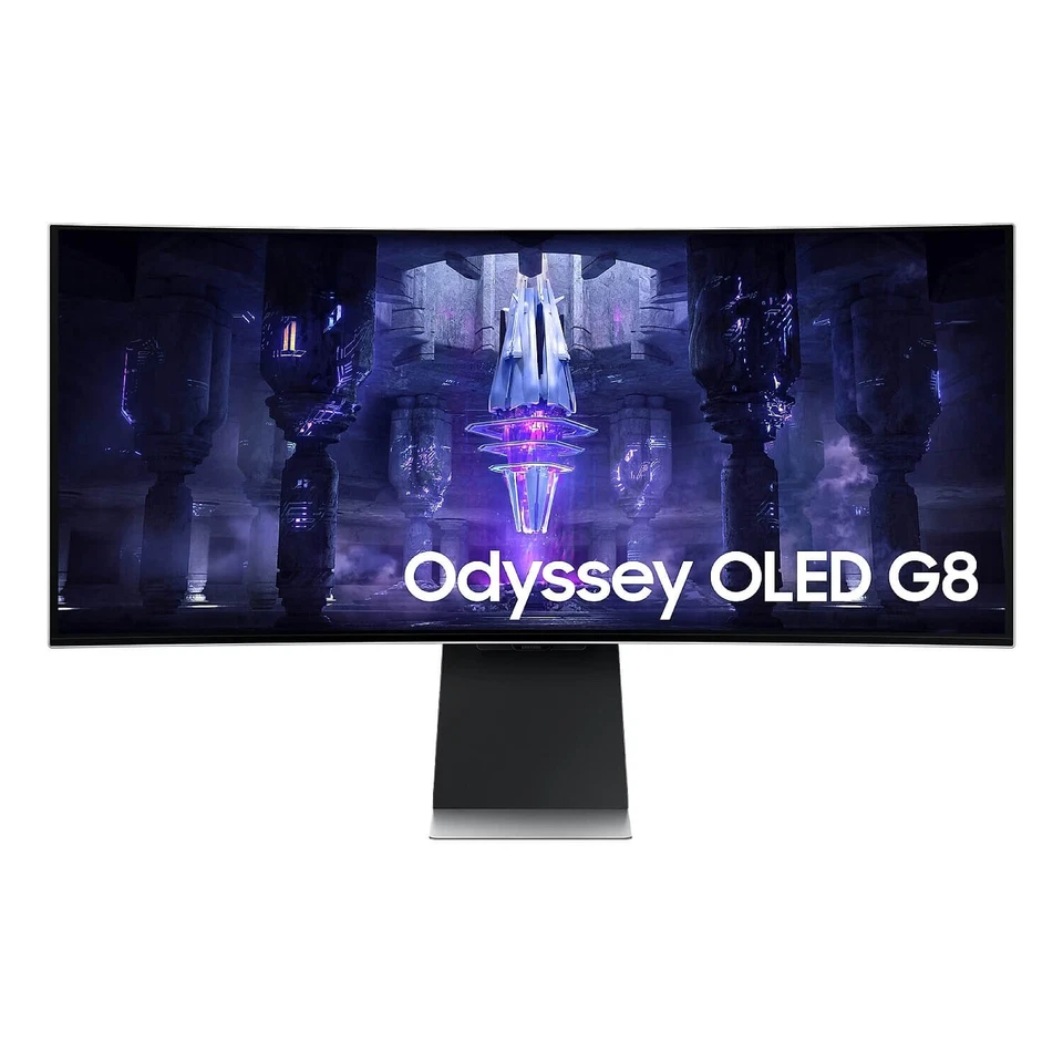 Samsung 34" UWQHD 175Hz 0.3ms USB-C PD65W WIFI+BT OLED Gaming Curved Monitor - Image 1 of 4