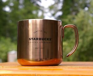 Starbucks Coffee Company Seattle, WA ESTD 1971 2016 12oz Metal Camping Mug