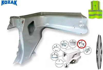 Support Bracket Fiberglass Inner Hood Left Compatible with Volvo VNL 2004-2017 - Image 1 of 4