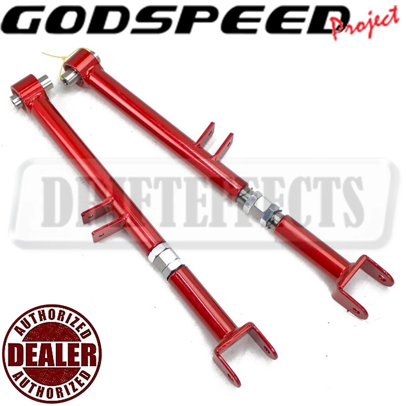 Braços traseiros ajustáveis Godspeed para BMW 3-SERIES E36 1992-00 com exclusão de balde - Imagem 1 de 4