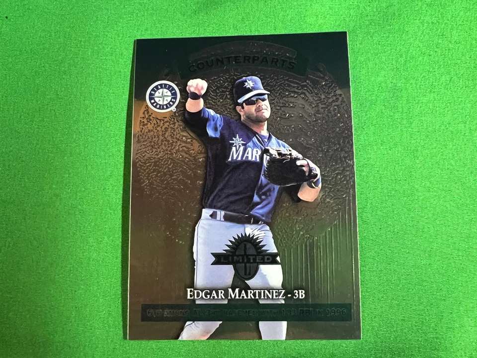 1997 Donruss Limited #65 Todd Walker Edgar Martinez C Seattle Mariners Twins - Image 1 of 1